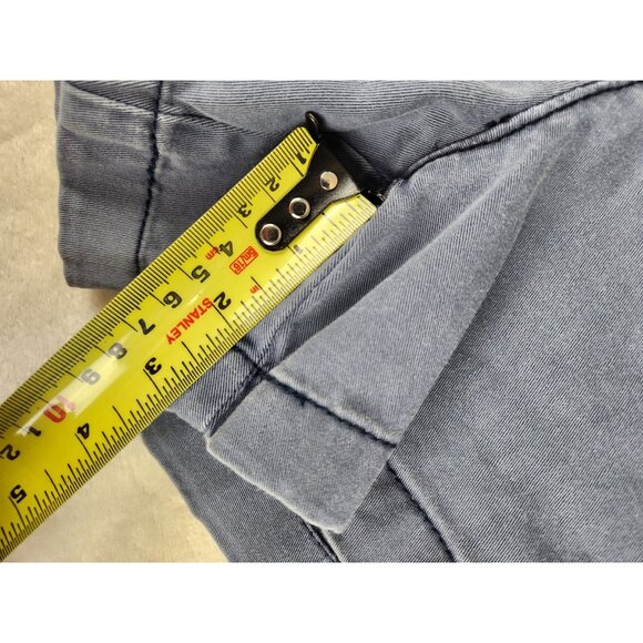 Anthropologie Women's Chino Shorts Size 32 Relaxed Grey - Picture 11 of 13